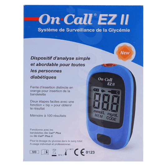 On-Call EZ II Glucose Meter 1 Set Pack Pcs