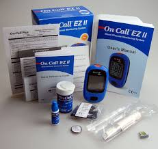 On-Call EZ II Glucose Meter 1 Set Pack Pcs